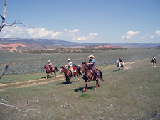 USA-Wyoming-Big Horn Basin Rides in Wyoming